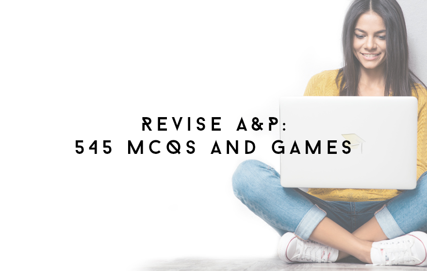 Course Image Revise A&P: 545 MCQs and games